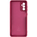 Накладка (з мікрофіброю) Silicone Cover Lakshmi Full Camera для Samsung A35- марсала