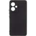 Накладка (з мікрофіброю) Silicone Cover Lakshmi Full Camera для Xiaomi Redmi 13 4G / Poco M6 4G- чорний