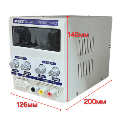 Блок живлення лабораторний Dingke DK-1503D+