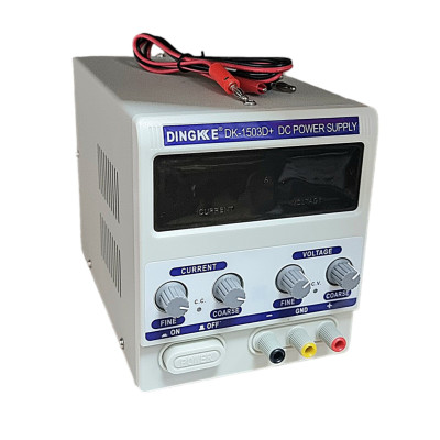 Блок живлення лабораторний Dingke DK-1503D+