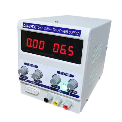 Блок живлення лабораторний Dingke DK-1503D+