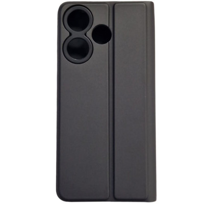 Чохол-книжка Skin Case для Xiaomi Redmi 13 4G / Poco M6 4G- чорний Чохол-книжка Skin Case для Xiaomi Redmi 13 4G / Poco M6 4G- чорний