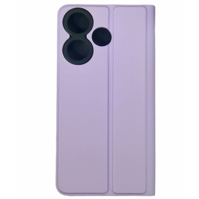 Чохол-книжка Skin Case для Xiaomi Redmi 13 4G / Poco M6 4G- бузковий