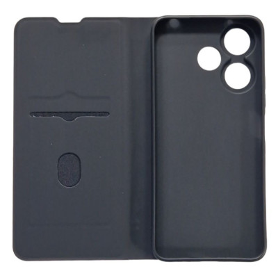 Чохол-книжка Skin Case для Xiaomi Redmi 13 4G / Poco M6 4G- темно-синій Чохол-книжка Skin Case для Xiaomi Redmi 13 4G / Poco M6 4G- темно-синій