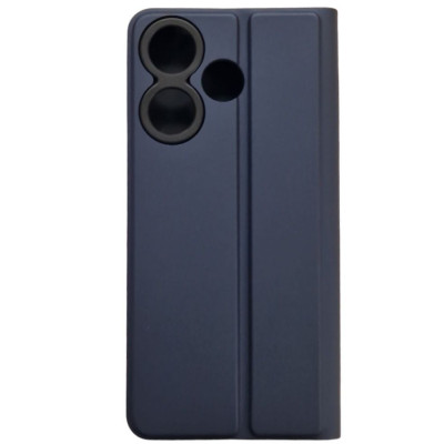 Чохол-книжка Skin Case для Xiaomi Redmi 13 4G / Poco M6 4G- темно-синій Чохол-книжка Skin Case для Xiaomi Redmi 13 4G / Poco M6 4G- темно-синій