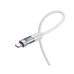 USB кабель Borofone BU46 5A Type-C with display 1.2m- сірий