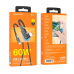USB-C кабель Borofone BU41 Kelly PD60W (поворотний 360` / LED indicator) Type-C to Type-C 1.2m- чорний
