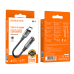Перехідник Borofone BV19 Type-c to 3.5mm 15см- чорний Перехідник Borofone BV19 Type-c to 3.5mm 15см- чорний