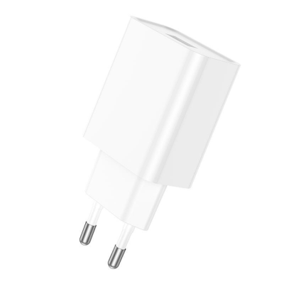 Мережевий зарядний пристрій Borofone BA74A (1USB / 2.1A)- білий