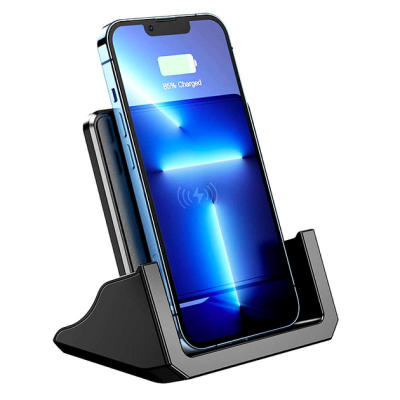 Бездротовий зарядний пристрій Borofone BQ20 Wings multifunctional (5W/7.5W/10W/15W) швидка зарядка- чорний Бездротовий зарядний пристрій Borofone BQ20 Wings multifunctional (5W/7.5W/10W/15W) швидка зарядка- чорний