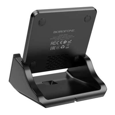 Бездротовий зарядний пристрій Borofone BQ20 Wings multifunctional (5W/7.5W/10W/15W) швидка зарядка- чорний