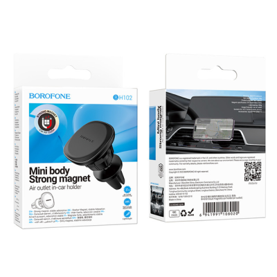 Holder (автотримач) Borofone BH102 магнітний (кріплення у решітку) Holder (автотримач) Borofone BH102 магнітний (кріплення у решітку)