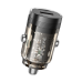 Автомобільний зарядний пристрій Borofone BZ29 Ray PD30W (UCB-C) transparent- чорний