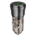 Автомобільний зарядний пристрій Borofone BZ23 18W QC3.0 (1USB) transparent + кабель Micro- чорний
