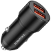 Автомобільний зарядний пристрій Borofone BZ19 Wisdom 12W (2USB/2.4A)- чорний