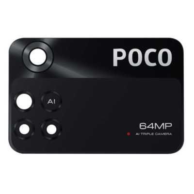 Скло камери для Xiaomi Poco M4 Pro 4G Black Скло камери для Xiaomi Poco M4 Pro 4G Black