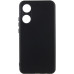 Накладка (з мікрофіброю) Silicone Cover Lakshmi Full Camera (A) для Oppo A78 4G- чорний