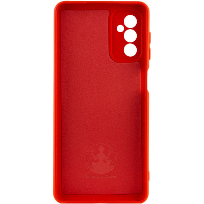Накладка (з мікрофіброю) Silicone Cover Lakshmi Full Camera (A) для Samsung A15 4G/5G- червоний