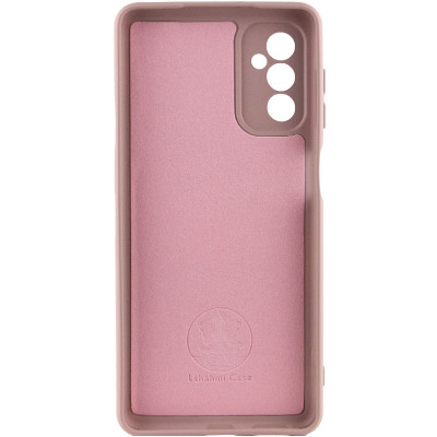 Накладка (з мікрофіброю) Silicone Cover Lakshmi Full Camera (A) для Samsung A24 4G- рожевий пісок