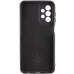 Накладка (з мікрофіброю) Silicone Cover Lakshmi Full Camera (A) для Samsung A32 4G / A325- чорний
