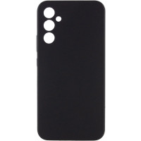 Накладка (з мікрофіброю) Silicone Cover Lakshmi Full Camera (A) для Samsung A34 5G- чорний