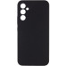Накладка (з мікрофіброю) Silicone Cover Lakshmi Full Camera (A) для Samsung A34 5G- чорний
