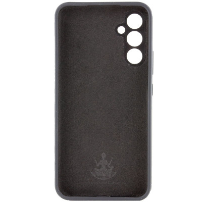 Накладка (з мікрофіброю) Silicone Cover Lakshmi Full Camera (A) для Samsung A34 5G- чорний