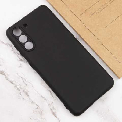 Накладка (з мікрофіброю) Silicone Cover Lakshmi Full Camera (A) для Samsung S21 FE- чорний
