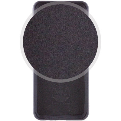 Накладка (з мікрофіброю) Silicone Cover Lakshmi Full Camera (A) для Samsung S23 FE- чорний