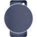 Накладка (з мікрофіброю) Silicone Cover Lakshmi Full Camera (A) для Samsung S24 Ultra- темно-синій