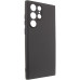 Накладка (з мікрофіброю) Silicone Cover Lakshmi Full Camera (A) для Samsung S24 Ultra- чорний