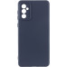 Накладка (з мікрофіброю) Silicone Cover Lakshmi Full Camera (A) для Samsung S24 Plus/ Samsung S25 Plus- темно-синій