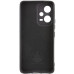 Накладка (з мікрофіброю) Silicone Cover Lakshmi Full Camera (A) для Xiaomi Redmi Note 12 5G / Poco X5 5G- чорний