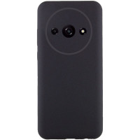 Накладка (з мікрофіброю) Silicone Cover Lakshmi Full Camera (A) для Xiaomi Redmi A3- чорний