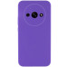 Накладка (з мікрофіброю) Silicone Cover Lakshmi Full Camera (A) для Xiaomi Redmi A3- фіолетовий