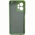 Накладка (з мікрофіброю) Silicone Cover Lakshmi Full Camera (A) для Xiaomi Redmi Note 12 4G- фісташковий