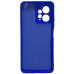 Накладка (з мікрофіброю) Silicone Cover Lakshmi Full Camera (A) для Xiaomi Redmi Note 12 4G- ультра-синій