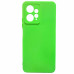Накладка (з мікрофіброю) Silicone Cover Lakshmi Full Camera (A) для Xiaomi Redmi Note 12 4G- салатовий