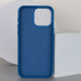 Накладка шкіряна Bonbon Leather Metal Style with Magnetic для iPhone 12 Pro / 12- індіго Накладка шкіряна Bonbon Leather Metal Style with Magnetic для iPhone 12 Pro / 12- індіго