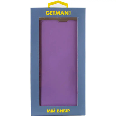Чохол-книжка GETMAN Elegant для Motorola Moto G24 / G04 / G04s / E14- бузковий Чохол-книжка GETMAN Elegant для Motorola Moto G24 / G04 / G04s / E14- бузковий