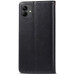 Чохол-книжка GETMAN Gallant шкіряний для Samsung A05 / A055- чорний Чохол-книжка GETMAN Gallant шкіряний для Samsung A05 / A055- чорний