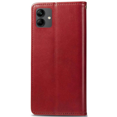 Чохол-книжка GETMAN Gallant шкіряний для Samsung A05 / A055- червоний Чохол-книжка GETMAN Gallant шкіряний для Samsung A05 / A055- червоний