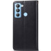 Чохол-книжка GETMAN Gallant шкіряний для TECNO Spark 5 LTE- чорний Чохол-книжка GETMAN Gallant шкіряний для TECNO Spark 5 LTE- чорний