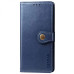 Чохол-книжка GETMAN Gallant шкіряний для Xiaomi Redmi Note 13 4G- синій