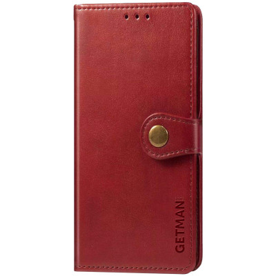 Чохол-книжка GETMAN Gallant шкіряний для Xiaomi Redmi Note 13 Pro 4G / Poco M6 Pro 4G / Redmi Note 14s- червоний Чохол-книжка GETMAN Gallant шкіряний для Xiaomi Redmi Note 13 Pro 4G / Poco M6 Pro 4G / Redmi Note 14s- червоний