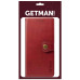 Чохол-книжка GETMAN Gallant шкіряний для Xiaomi Redmi Note 9 Pro / Note 9s- червоний Чохол-книжка GETMAN Gallant шкіряний для Xiaomi Redmi Note 9 Pro / Note 9s- червоний