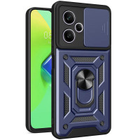 Протиударний чохол Camshield Serge Ring для Xiaomi Redmi 13 4G / Poco M6 4G- синій Протиударний чохол Camshield Serge Ring для Xiaomi Redmi 13 4G / Poco M6 4G- синій