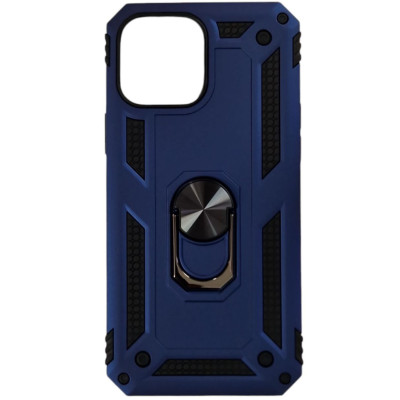 Протиударний чохол Antishock для iPhone 13 Pro Max- темно-синій Протиударний чохол Antishock для iPhone 13 Pro Max- темно-синій