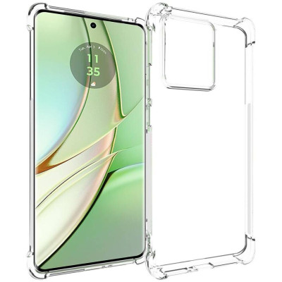 Накладка GETMAN посилені кути для Motorola Edge 40- прозорий Накладка GETMAN посилені кути для Motorola Edge 40- прозорий