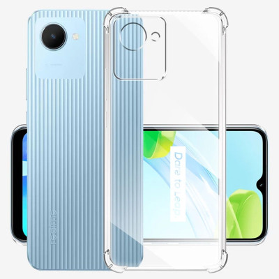 Накладка GETMAN посилені кути для Realme C30- прозорий Накладка GETMAN посилені кути для Realme C30- прозорий